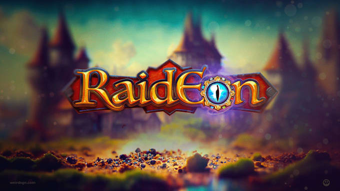 design custom game logo and title typography for indie games