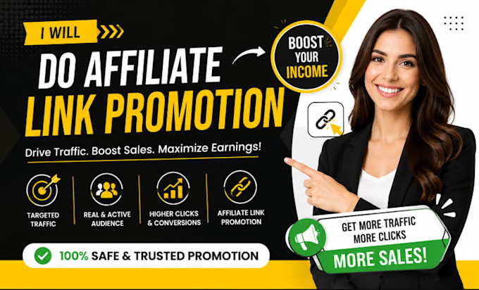 do affiliate link promotion