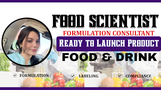 do food formulation, vitamin and product development formulation chemist