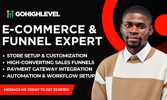 setup gohighlevel e commerce store ghl funnel and payment integration