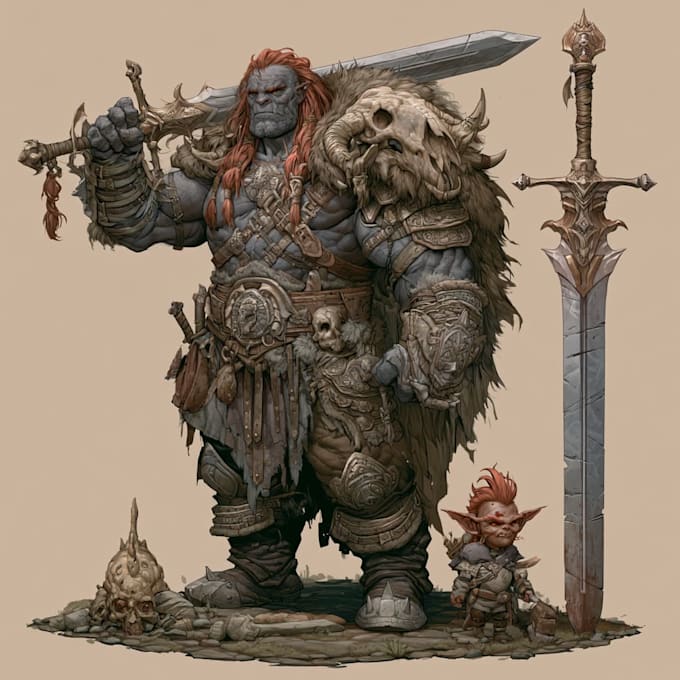 character art and dnd character art