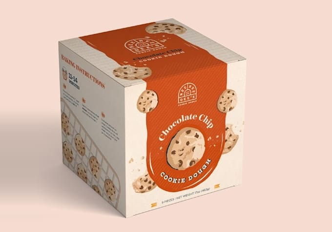 do premium product label box package pouch bag design