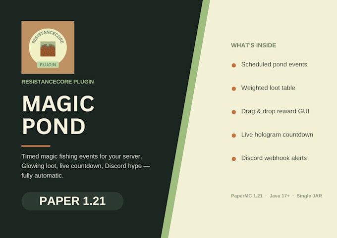 develop a custom minecraft paper plugin