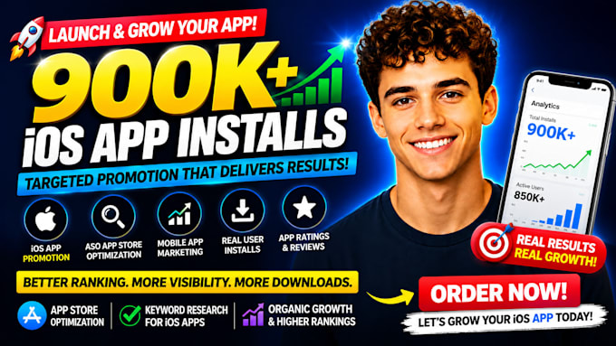 lunch ios app promotion, mobile app marketing, IOS app, app store optimization