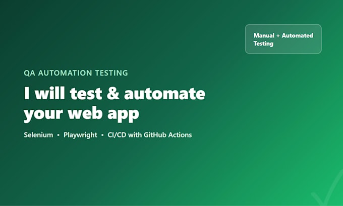 test and automate your web app with selenium and playwright