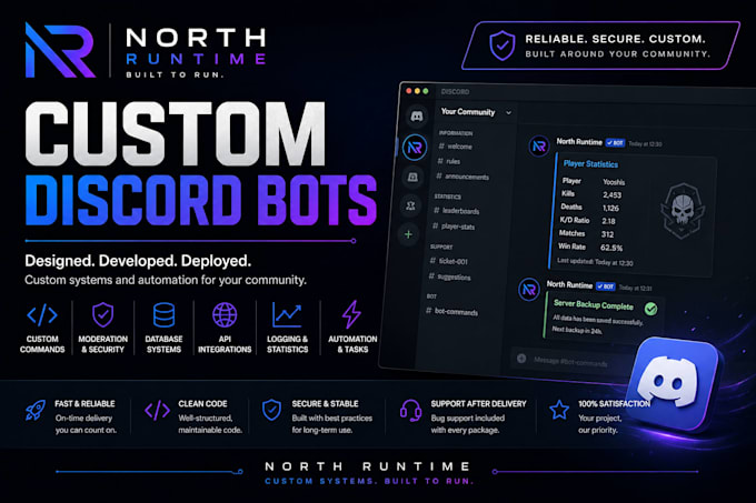 build a custom discord bot for your community