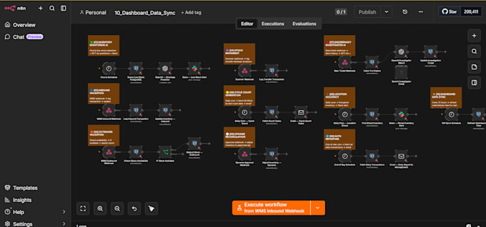 build warehouse inventory automation