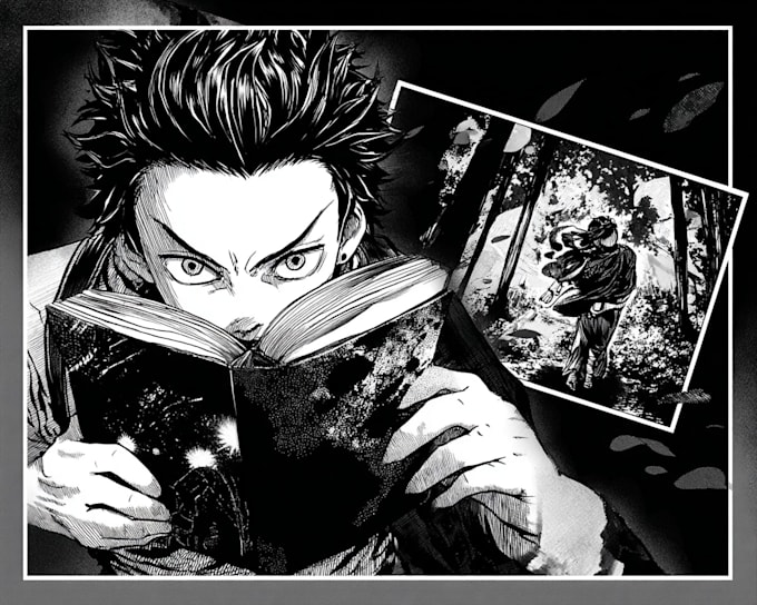 illustrate dynamic comic book pages and graphic novel art