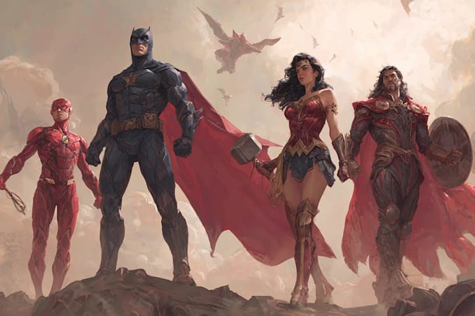 create marvel superhero comic
