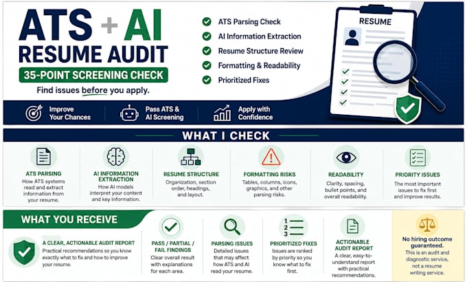 audit your resume for ats and ai screening issues