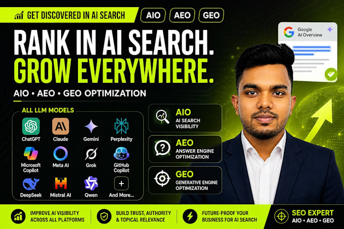 do GEO, aeo, and aio optimization for chatgpt and ai search