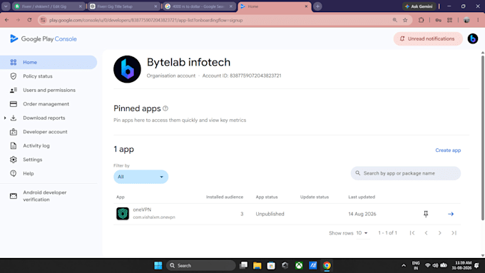 publish your android app on google play store