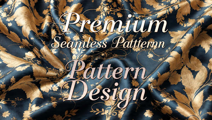 design seamless repeat textile pattern for fabric printing
