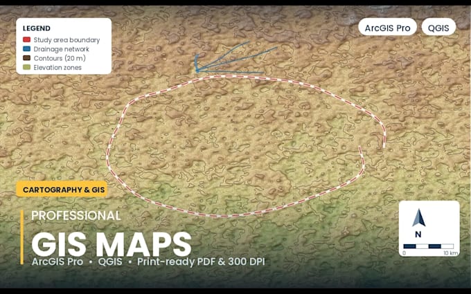 create professional gis maps and cartography in arcgis pro and qgis