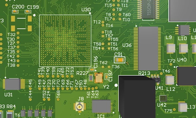 design a clean and professional pcb layout and schematics