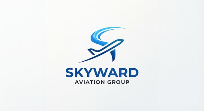 design a modern and professional plane logo
