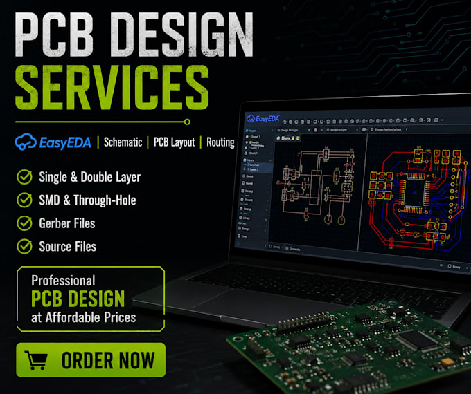 design professional pcb layouts and schematics in easyeda