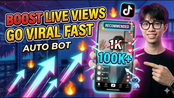 build tiktok live streaming bot, tiktok api bot, instagram api bot, youtube bot