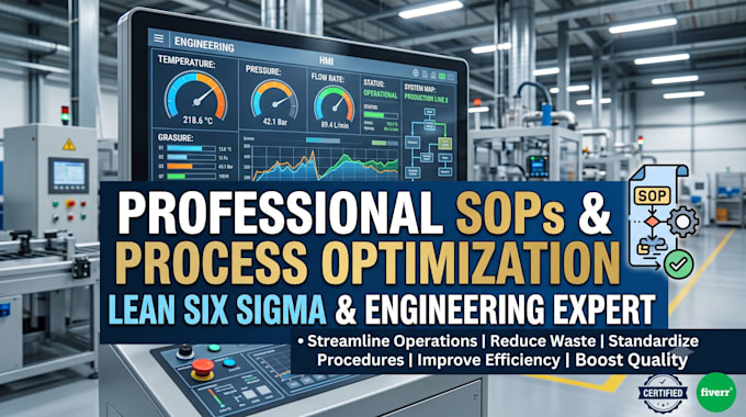 write professional sops and process flowcharts