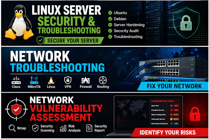 secure and troubleshoot your linux server
