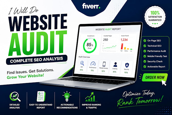 provide a strategic SEO website audit