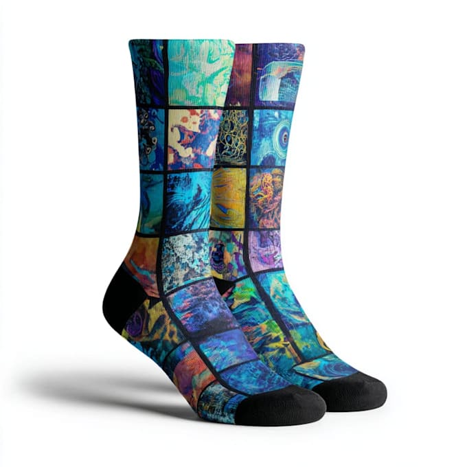 design fun colorful and unique socks for you