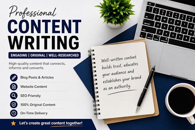 be your professional content writer