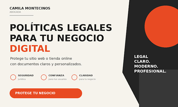 draft privacy policy and terms for your online business