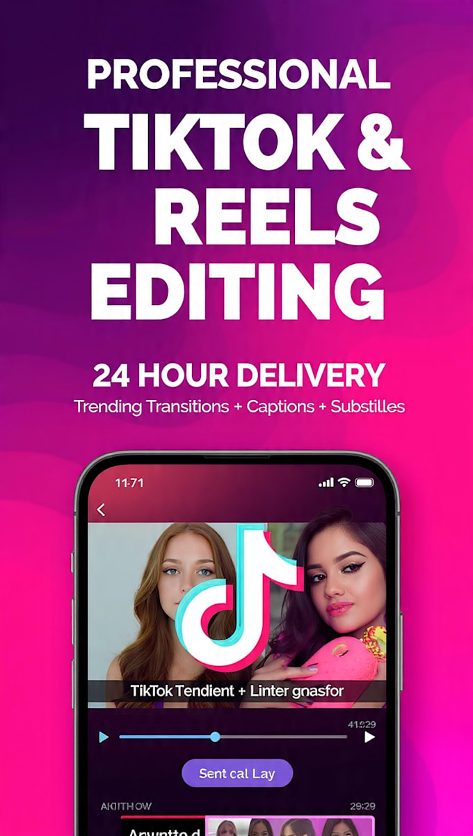 edit tiktok reels and shorts with trending effects