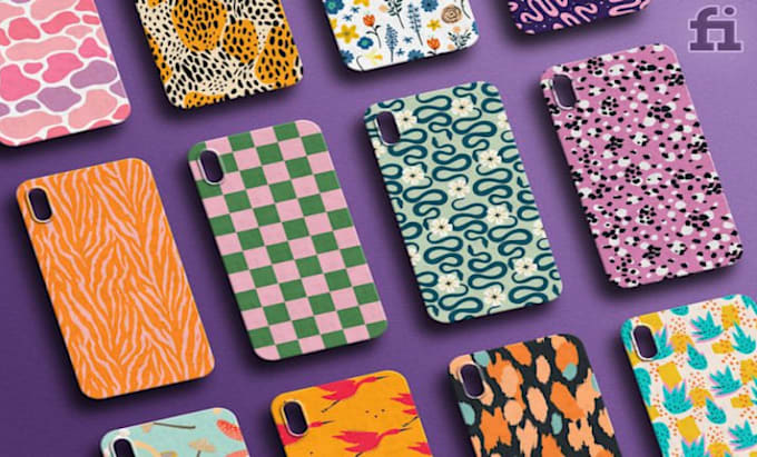 create a creative phone case design , mobile cover, custom design,
