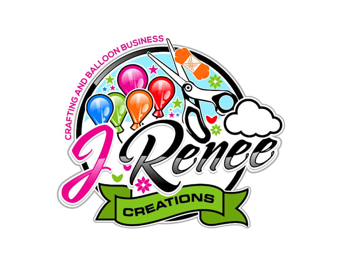 create fantastic and gorgeous balloon logo design