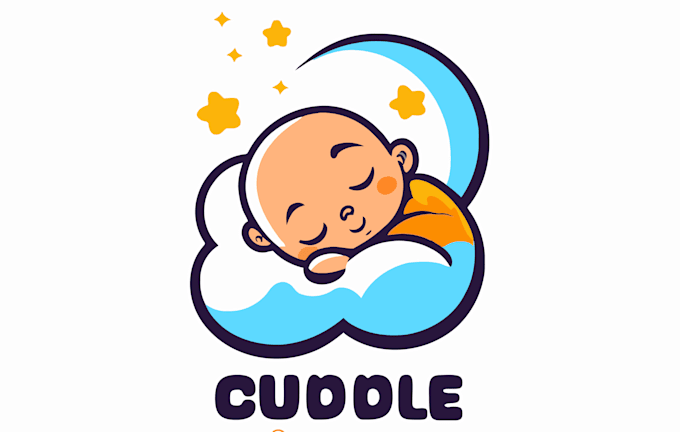 create a cute cartoon logo for kids and children