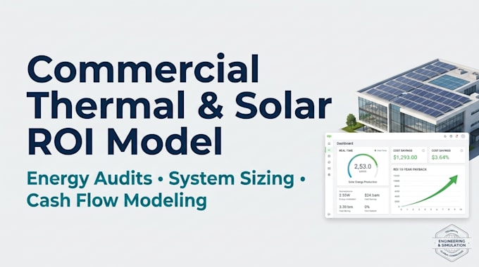 perform building energy simulations and thermal load analysis