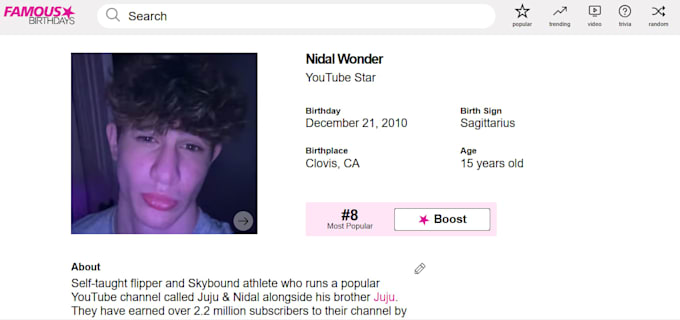 create and boost approved famous birthday for you and your family