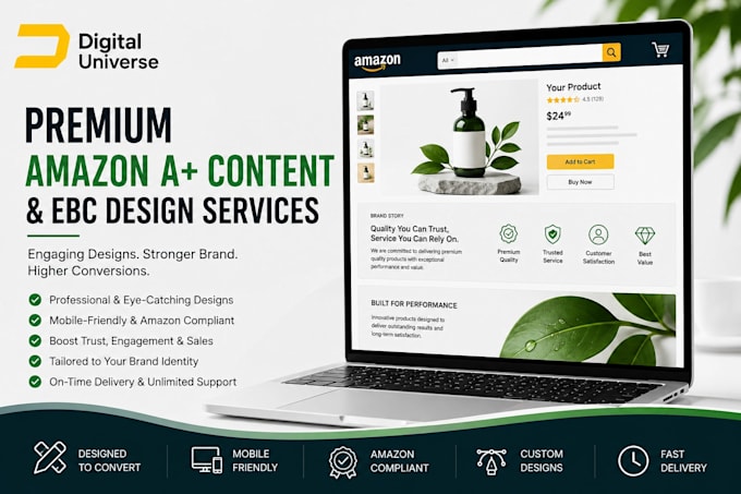 design amazon a plus content, ebc and premium a plus