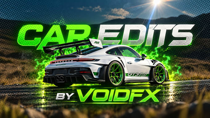 do professionally car edits and speed ramp for tiktok, youtube and instagram