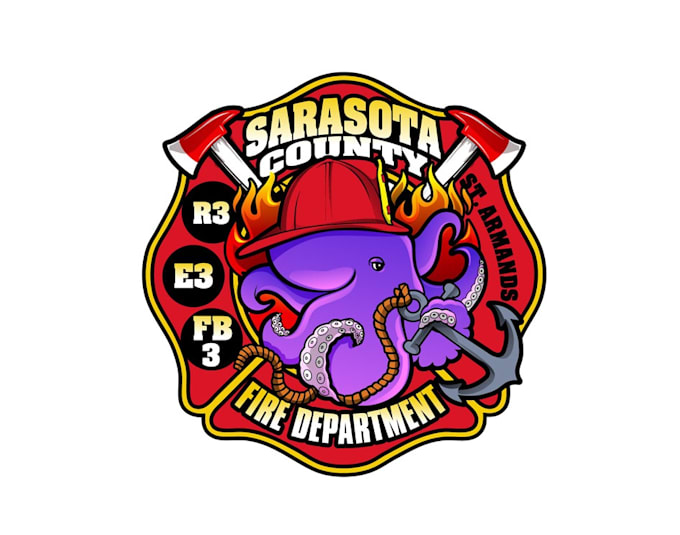 create attractive and imagination octopus logo design