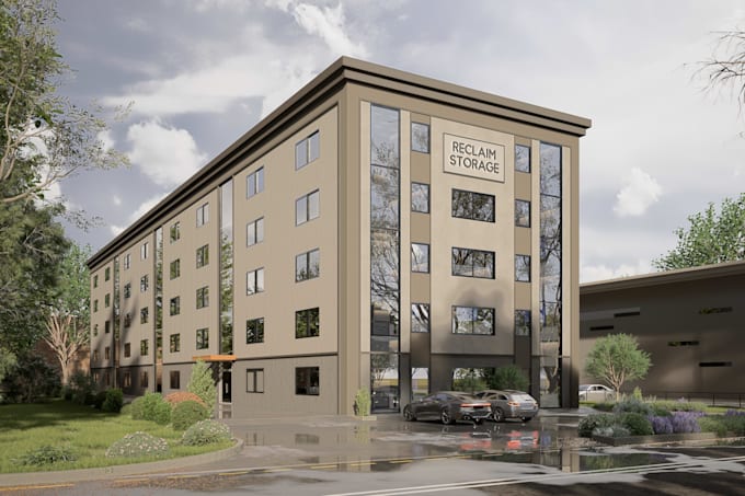 create photorealistic 3d architectural rendering in lumion and d5