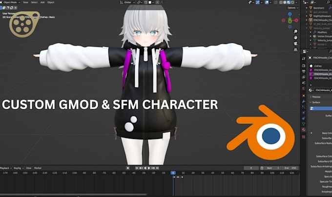 port or convert sfm model gmod playermodel mmd l4d2 tf2 source engine 3d model