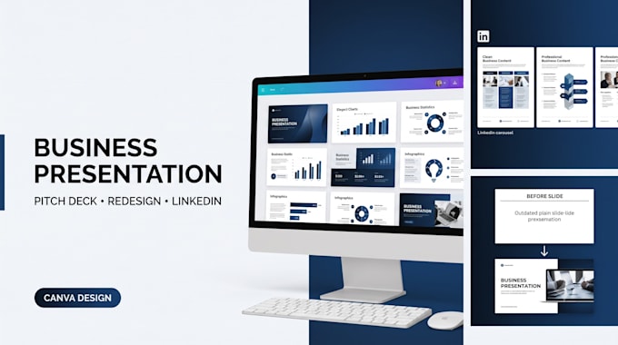 design business presentations and carousels in canva