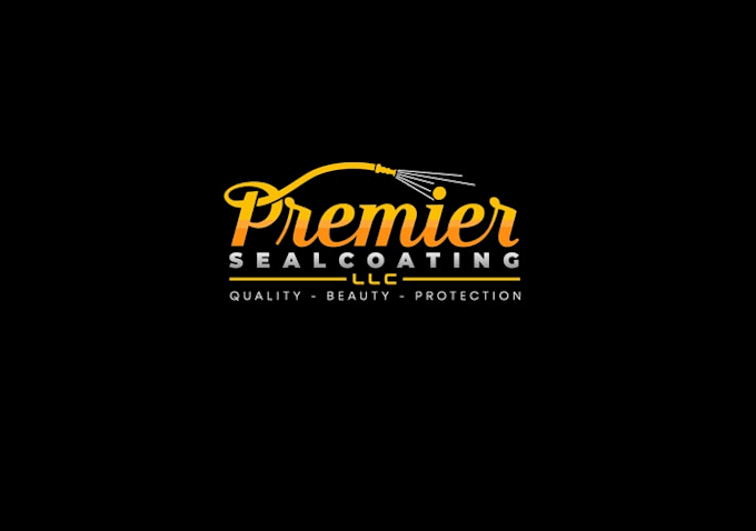 design professional seal coating business logo