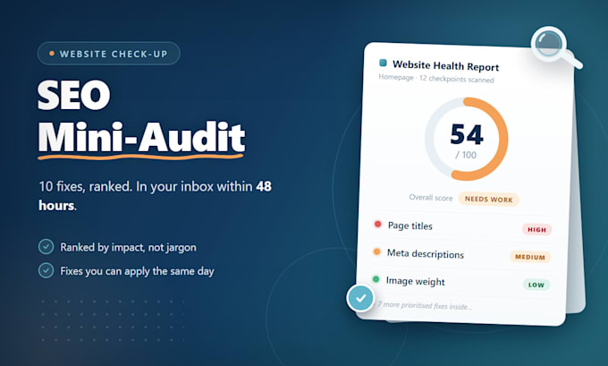 do a quick SEO audit of your website with 10 actionable fixes