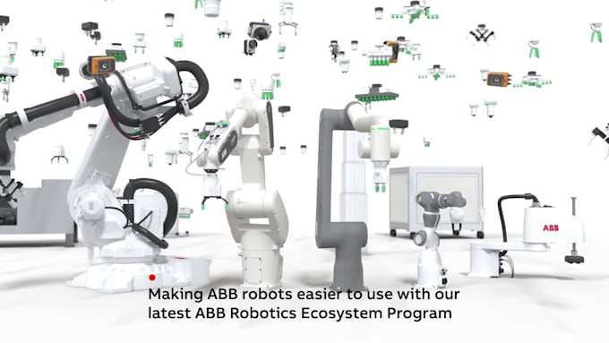 do 3d industrial animation, 3d robotic line, manufacturing animation
