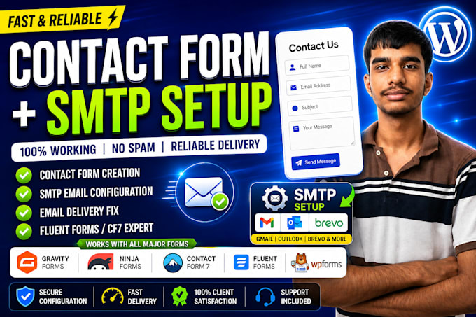 set up wordpress contact forms