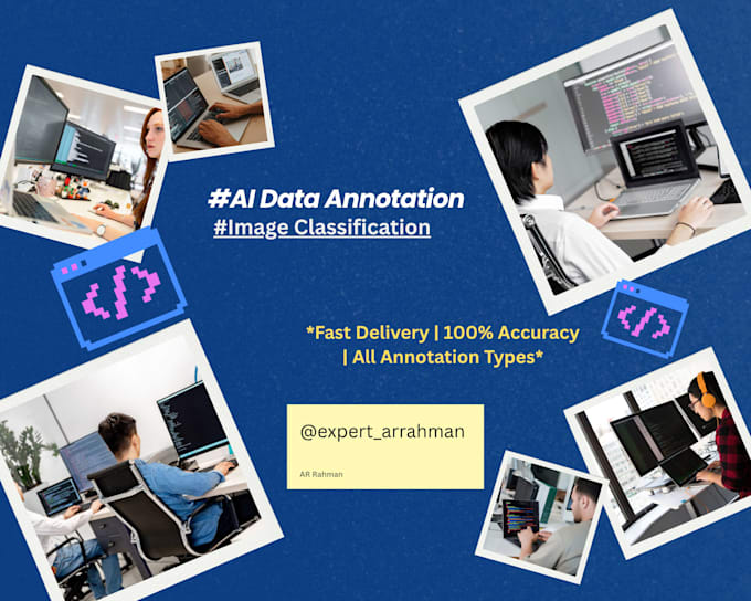 do ai data annotation, image classification and data labeling
