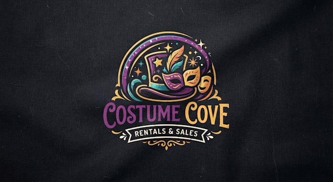 design a creative and memorable costume logo