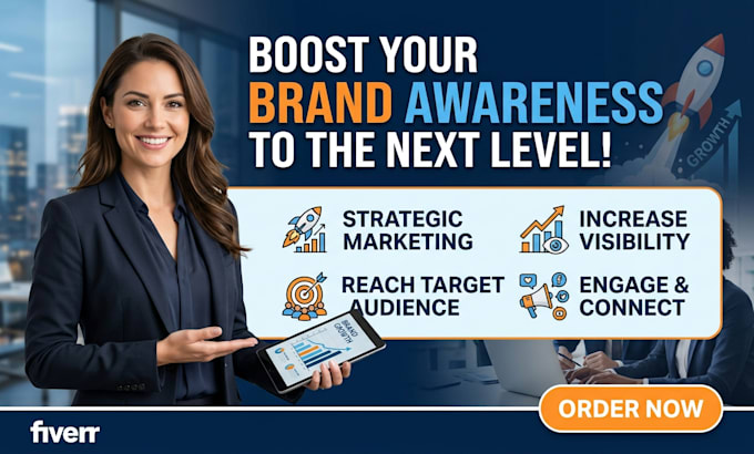 create a professional brand awareness strategy for your business