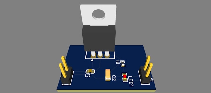 design schematic and pcb layout in easyeda