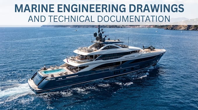 create marine engineering drawings and technical documentation