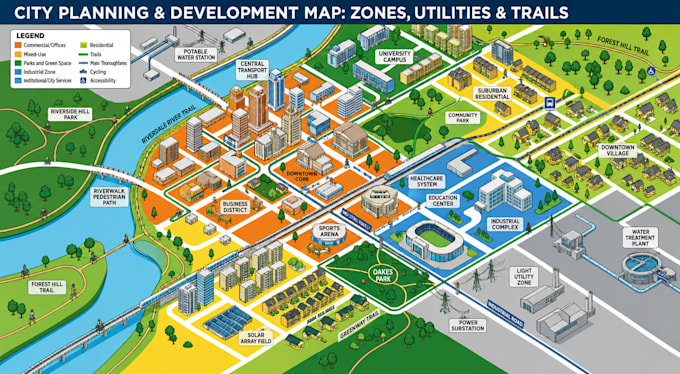 design zoning, planning, district, census, housing, accessibility, utility maps